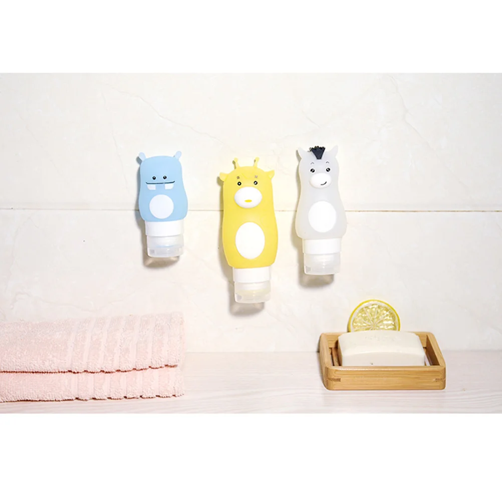 3 Pcs Refillable Travel Bottle Silicone Shampoo Container Lotion Shampoos Toiletry Containers
3 Pcs Refillable Travel Bottle Silicone Shampoo Container Lotion Shampoos Toiletry Containers