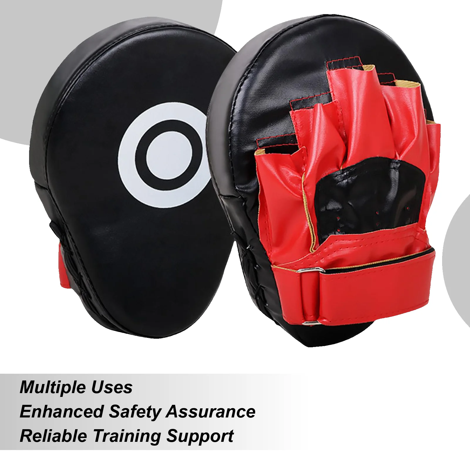 PU Leather Boxing Pads, Multi-Purpose Curved Focus Mitts for Kickboxing, Muay Thai, MMA, Home Workout for Adults & Kids
PU Leather Boxing Pads, Multi-Purpose Curved Focus Mitts for Kickboxing, Muay Thai, MMA, Home Workout for Adults & Kids