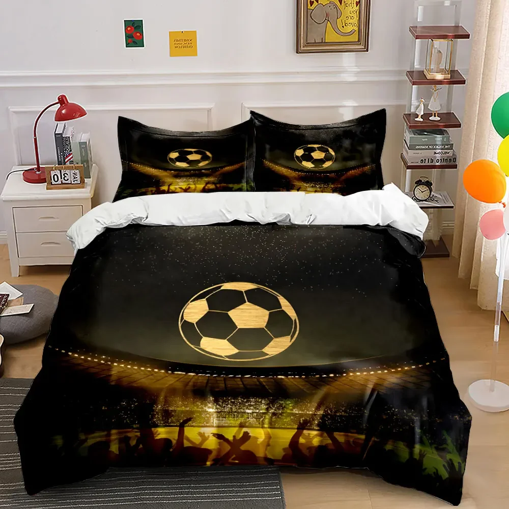 Golden Soccer Stadium theme Art 3PC,Multiple sizes kid's and adults' bedroom Exquisite 3PC bedding set, gift
Golden Soccer Stadium theme Art 3PC,Multiple sizes kid's and adults' bedroom Exquisite 3PC bedding set, gift