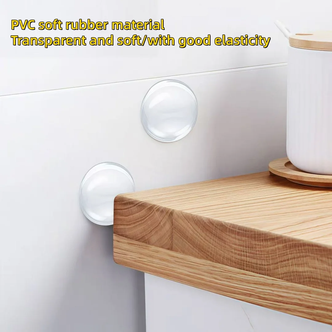 Protector de pared de manija de puerta, almohadilla anticolisión autoadhesiva transparente - parachoques de silicona tranquilos
Protector de pared de manija de puerta, almohadilla anticolisión autoadhesiva transparente - parachoques de silicona tranquilos