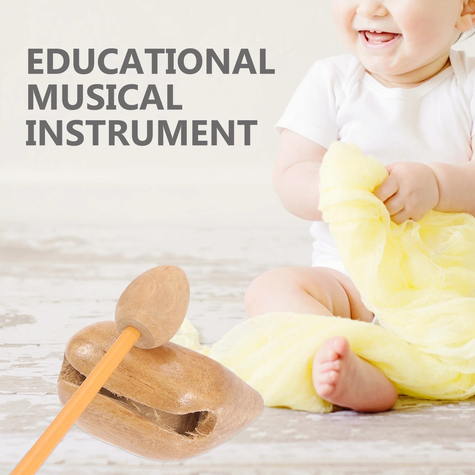 Wooden Fish Music Toy Percussion Instrument Offering Meditation Decor Kids Educational Musical Plaything
Wooden Fish Music Toy Percussion Instrument Offering Meditation Decor Kids Educational Musical Plaything