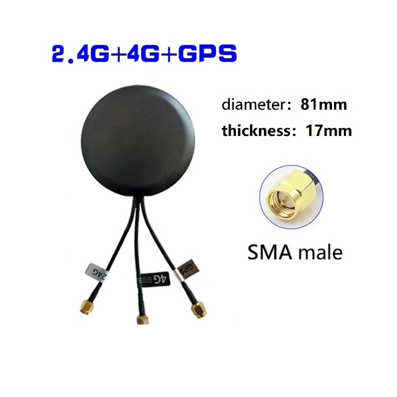 28DBi WIFI + LTE + GPS уличная водонепроницаемая антенна SMA штекер SMA-J разъем 1 м/3 м кабель 4G 2,4G GPS 3 в 1 кабинетная антенна
28DBi WIFI + LTE + GPS уличная водонепроницаемая антенна SMA штекер SMA-J разъем 1 м/3 м кабель 4G 2,4G GPS 3 в 1 кабинетная антенна