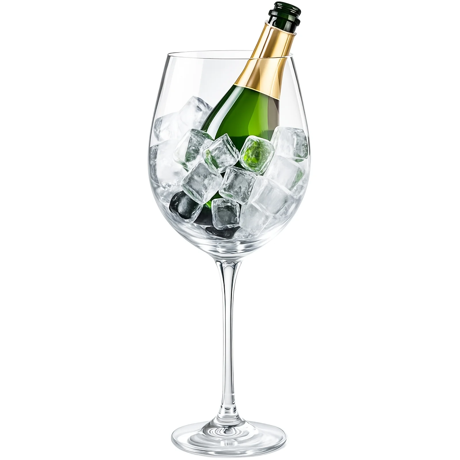 1 Pack 112 Oz Hand Blown Enormous Wine Glass | 15" Tall 4.5" Mouth Italian Style Huge Stemware Large Wine Glass
1 Pack 112 Oz Hand Blown Enormous Wine Glass | 15" Tall 4.5" Mouth Italian Style Huge Stemware Large Wine Glass