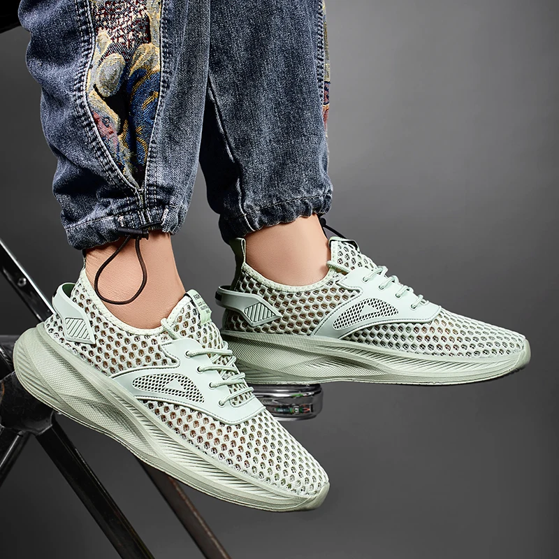 Summer Hollow Breathable Casual Sports Shoes Men's Low Cut Running Shoes Fashionable Social Shoe Mal Shoes mens tennis free 2025
Summer Hollow Breathable Casual Sports Shoes Men's Low Cut Running Shoes Fashionable Social Shoe Mal Shoes mens tennis free 2025