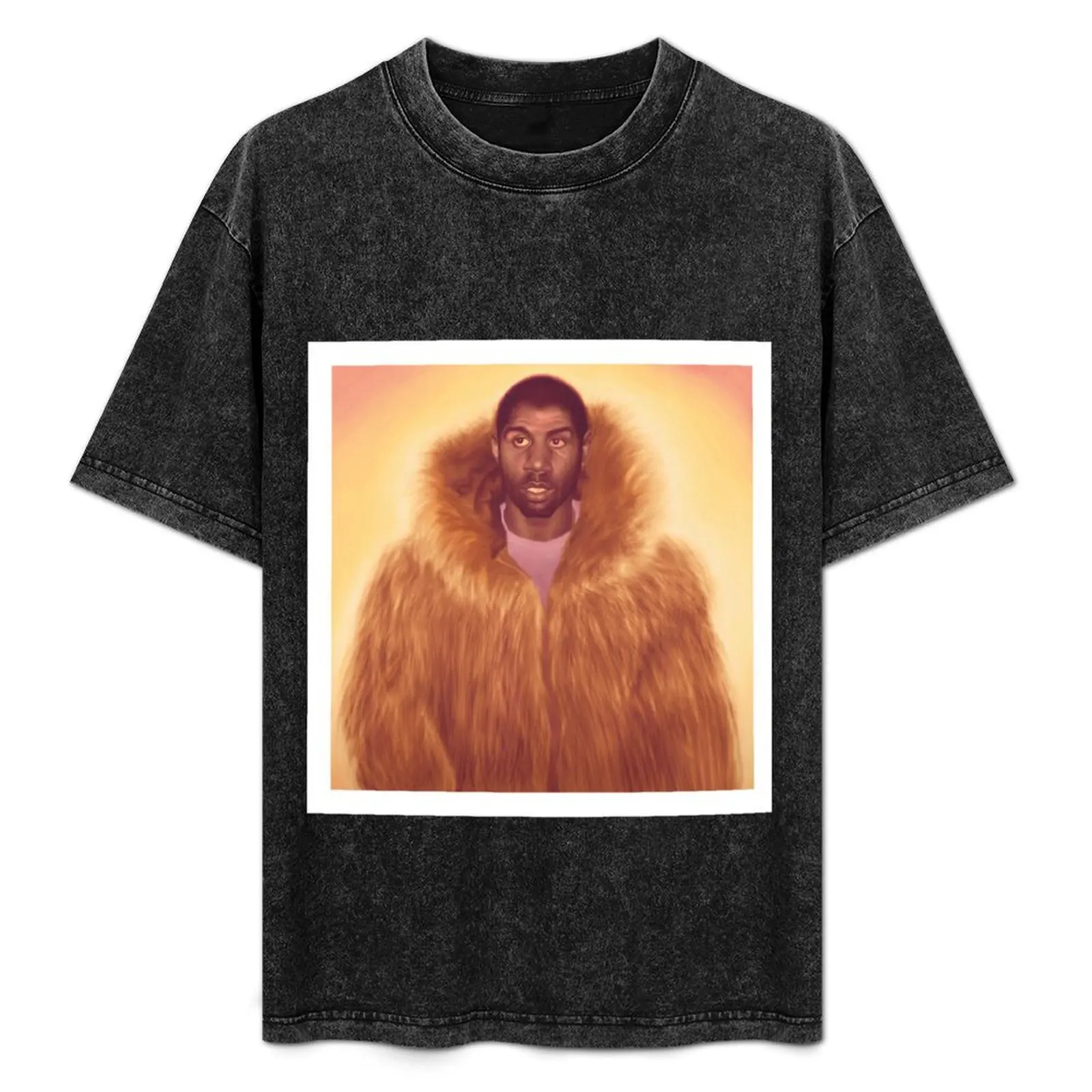 Magic Johnson T-Shirt Basic Solid Color Short Sleeve Cotton Top
Magic Johnson T-Shirt Basic Solid Color Short Sleeve Cotton Top