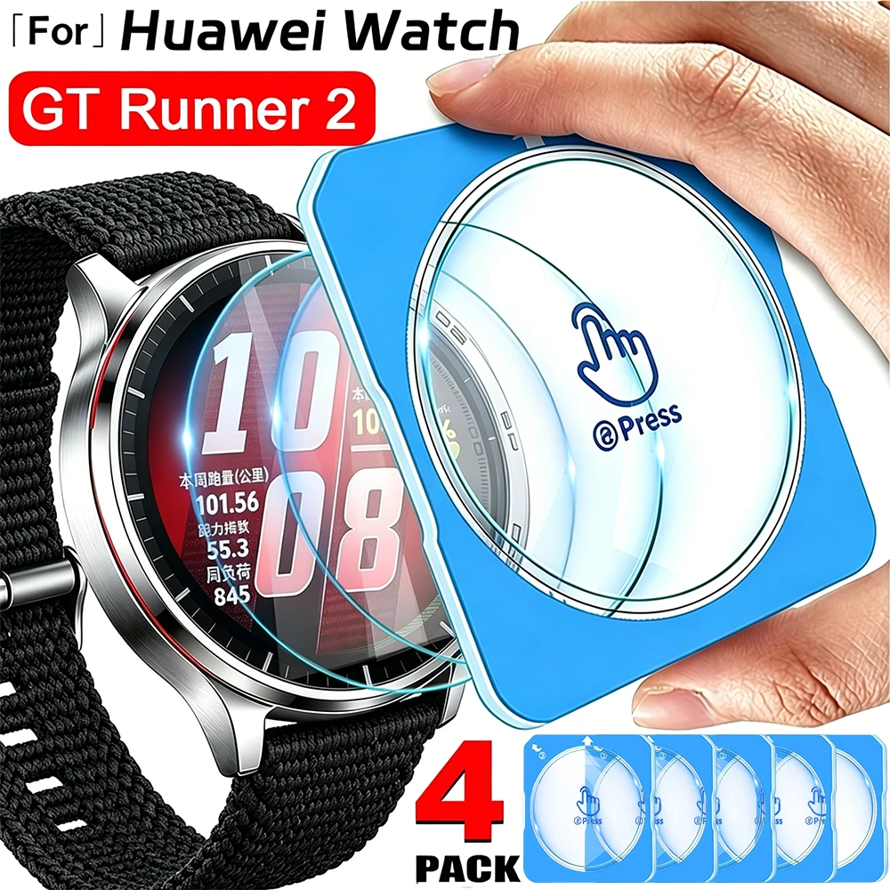 1-4Pcs Easy Install Tempered Glass for Huawei Watch GT Runner 2 Runner2 Screen Protector Anti-scratch 9H Hardnes Protective Film
1-4Pcs Easy Install Tempered Glass for Huawei Watch GT Runner 2 Runner2 Screen Protector Anti-scratch 9H Hardnes Protective Film