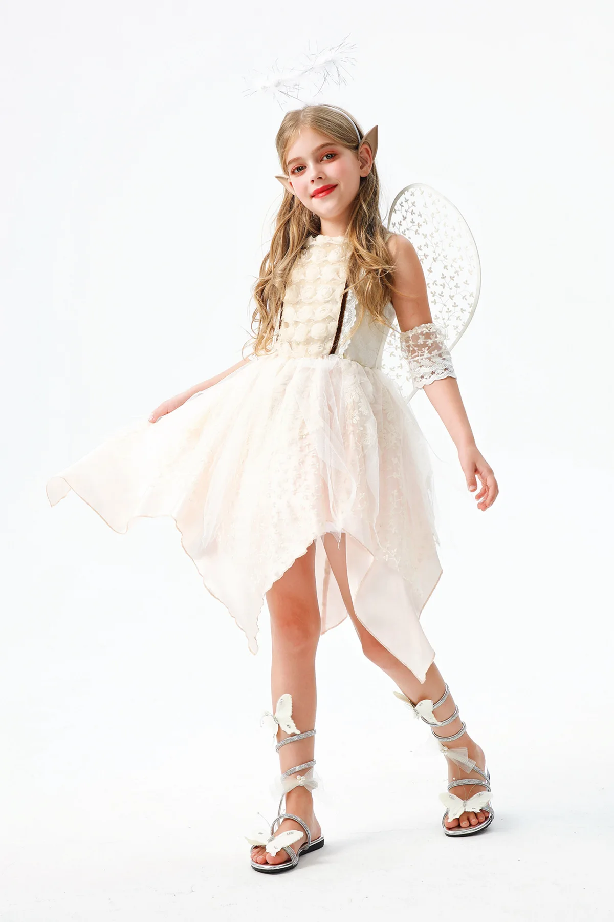 Halloween Girls Costume Animal Masquerade Party Angel Costume Sweet Cute Dress Flower Fairy Wings Elf Children Cosplay Costume
Halloween Girls Costume Animal Masquerade Party Angel Costume Sweet Cute Dress Flower Fairy Wings Elf Children Cosplay Costume