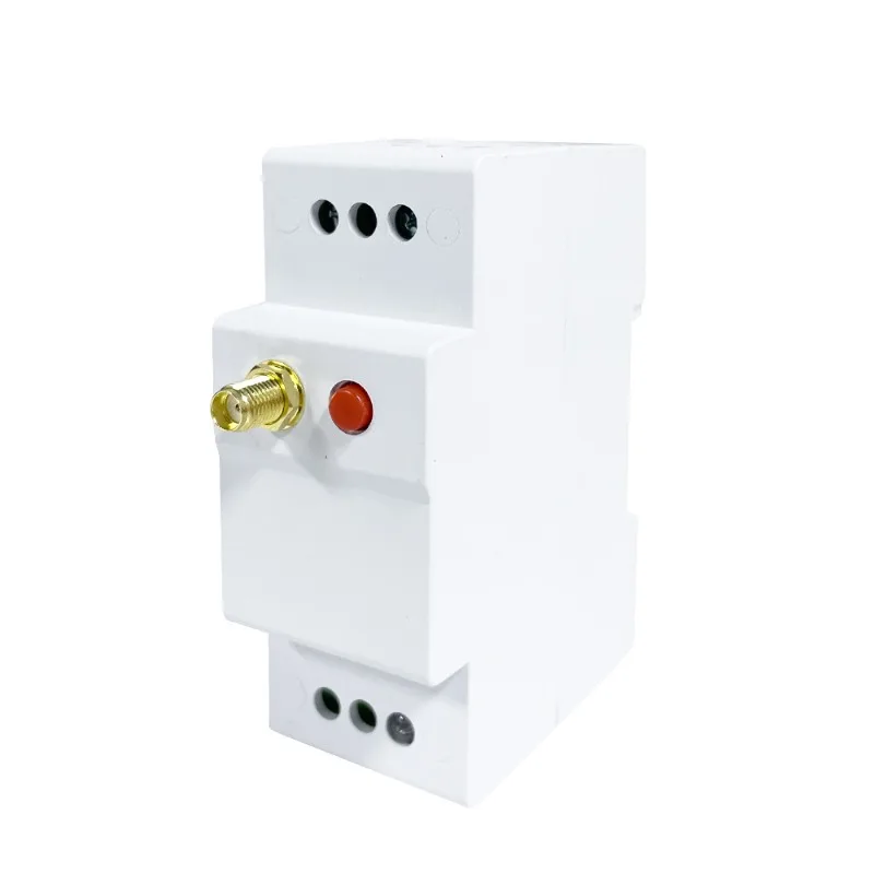 Smart Rail-Mount Electricity Meter for Smart Grid Monitoring