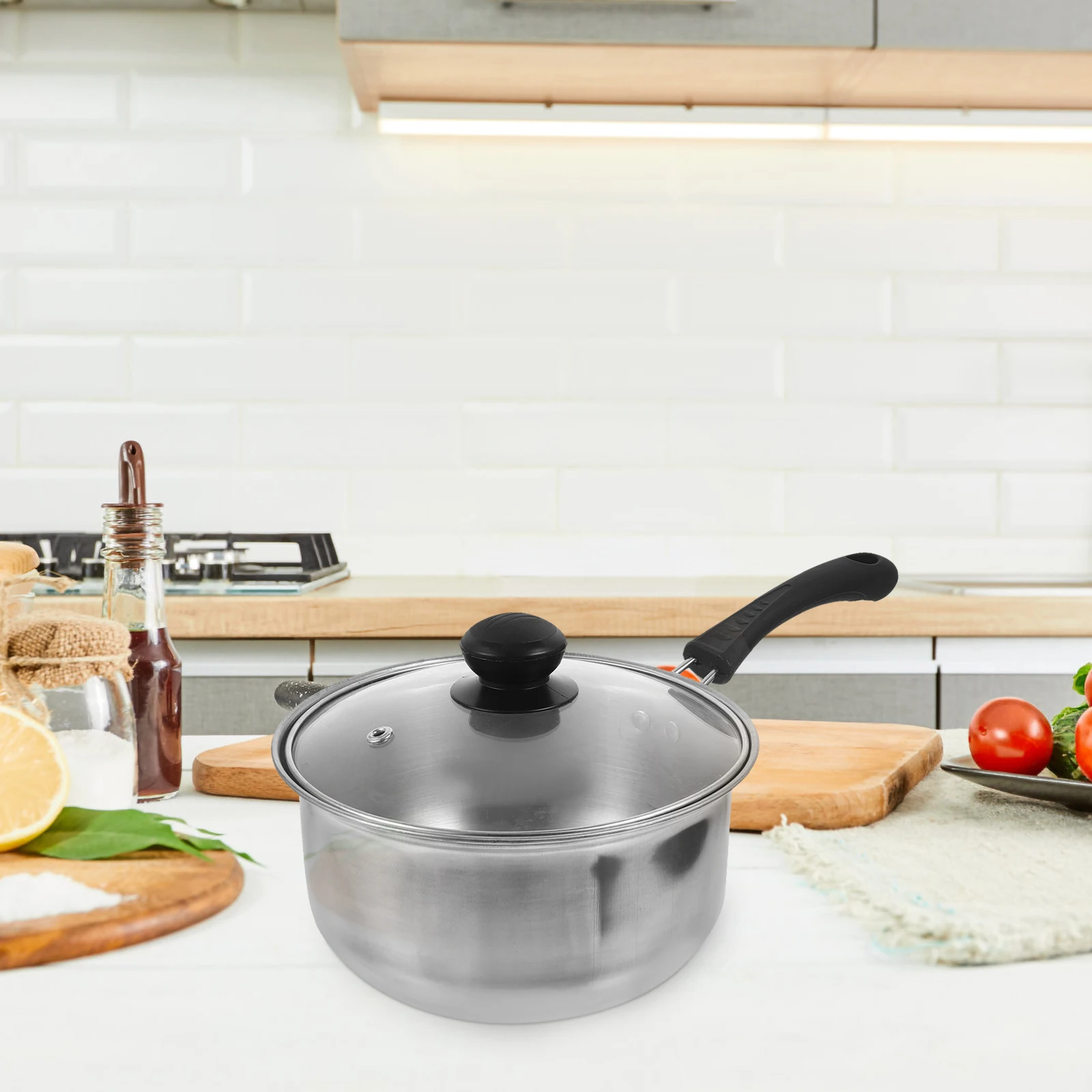 Small Milk Stainless Steel Soup Pot 18cm Stainless Steel Soup Pot Thick Bottom Even Heat Cooking Sauce Pan Kitchen Stove Top
Small Milk Stainless Steel Soup Pot 18cm Stainless Steel Soup Pot Thick Bottom Even Heat Cooking Sauce Pan Kitchen Stove Top
