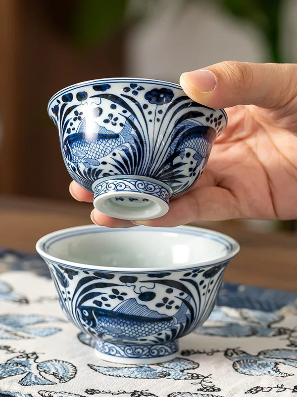 Handmade Cerc Tea Cup Jingdezhen Blue And White Fi Aae Owner Cup Vintage Chinese Sle Personal Use Cup Pred Hand Feel
Handmade Cerc Tea Cup Jingdezhen Blue And White Fi Aae Owner Cup Vintage Chinese Sle Personal Use Cup Pred Hand Feel