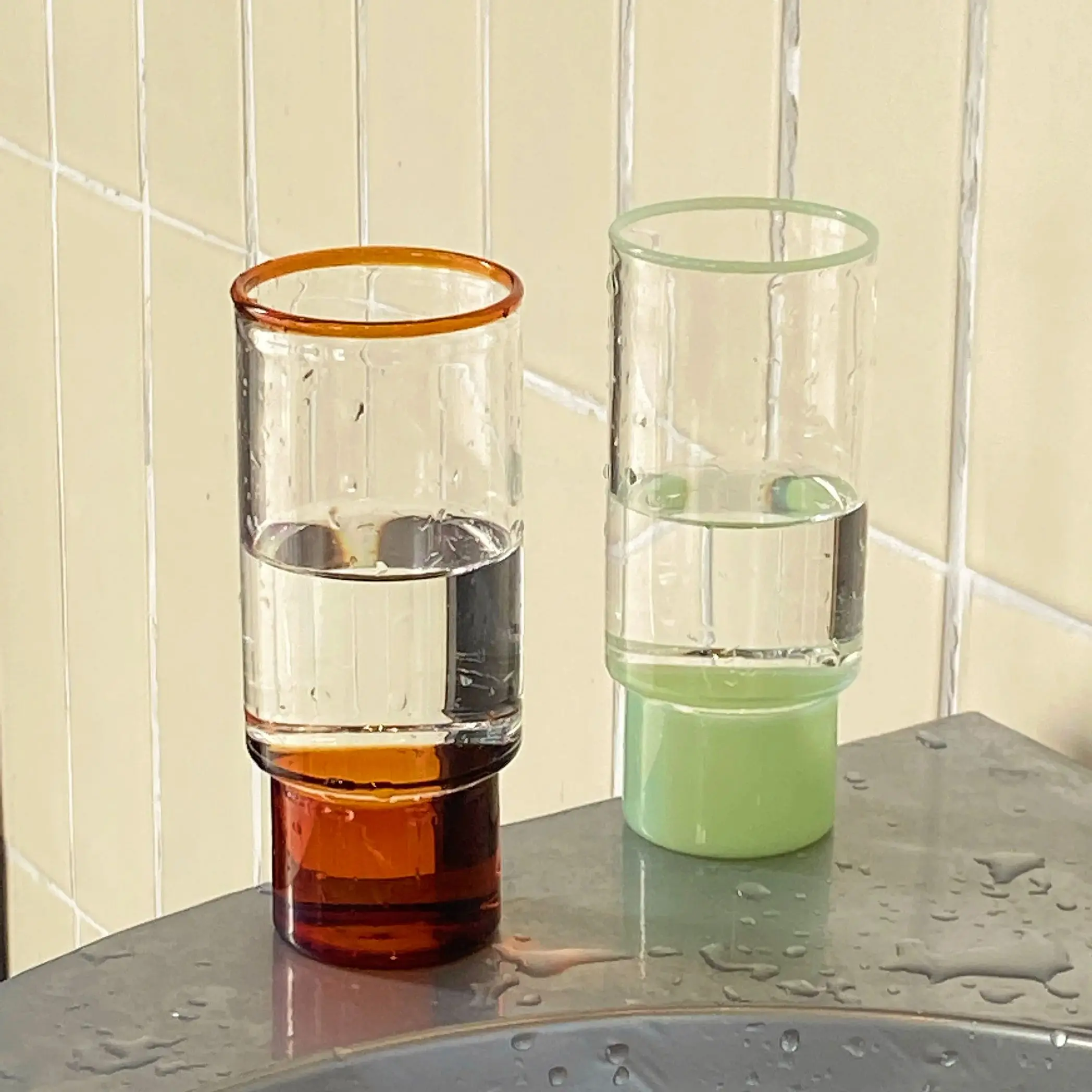 Creative Colorful Goblet Cup Handmade Glass Cup ins style high-grade exquisite coffee goblet simple water cup
Creative Colorful Goblet Cup Handmade Glass Cup ins style high-grade exquisite coffee goblet simple water cup