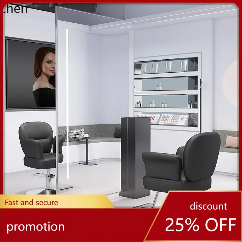 HT mirror table floor-to-ceiling stainless steel with lamp hair cutting double-sided mirror hair salon special full-body mirror
HT mirror table floor-to-ceiling stainless steel with lamp hair cutting double-sided mirror hair salon special full-body mirror