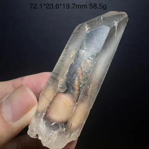 Natural white quartz crystal rough stone, mineral crystal ore specimen, mineral specimen, collection display item