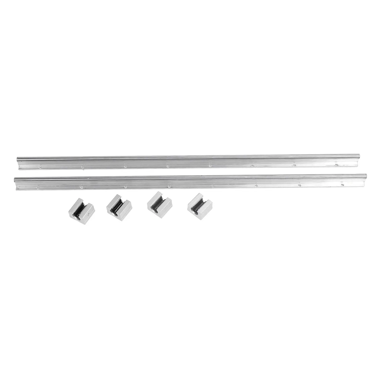 Linear Slider Set 800mm Length 12mm Diameter SBR12 Guide Rails with 4 SBR12UU Bearing Blocks for Smooth Motion
Linear Slider Set 800mm Length 12mm Diameter SBR12 Guide Rails with 4 SBR12UU Bearing Blocks for Smooth Motion