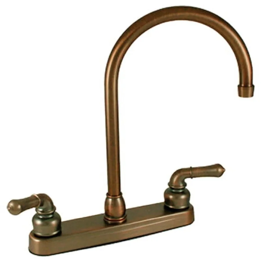 U-YCH800GS Chrome 8" Hi-Arc Kitchen Faucet with Tea Pot Handles
U-YCH800GS Chrome 8" Hi-Arc Kitchen Faucet with Tea Pot Handles
