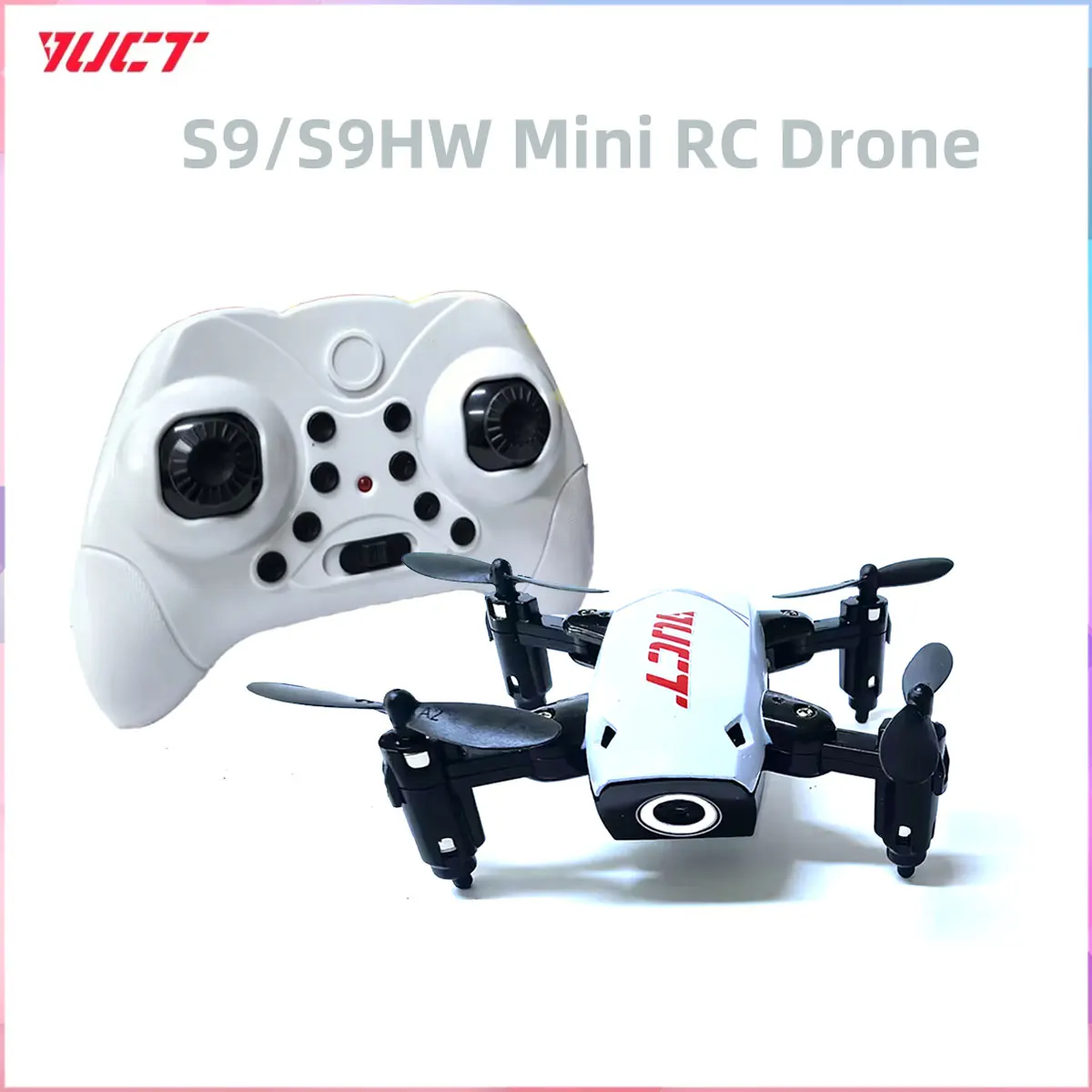 YUCT Mini Drone With Camera S9 No Camera RC Helicopter Foldable Drones Altitude Hold Quadcopter WiFi FPV Pocket Dron Toy For Fun
YUCT Mini Drone With Camera S9 No Camera RC Helicopter Foldable Drones Altitude Hold Quadcopter WiFi FPV Pocket Dron Toy For Fun