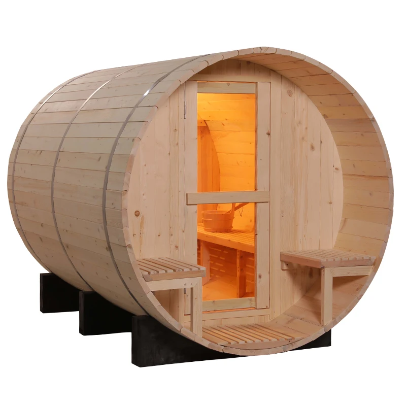 Hot Sale Exterior Sauna Room Wooden Outdoor Sauna 6 Person
Hot Sale Exterior Sauna Room Wooden Outdoor Sauna 6 Person
