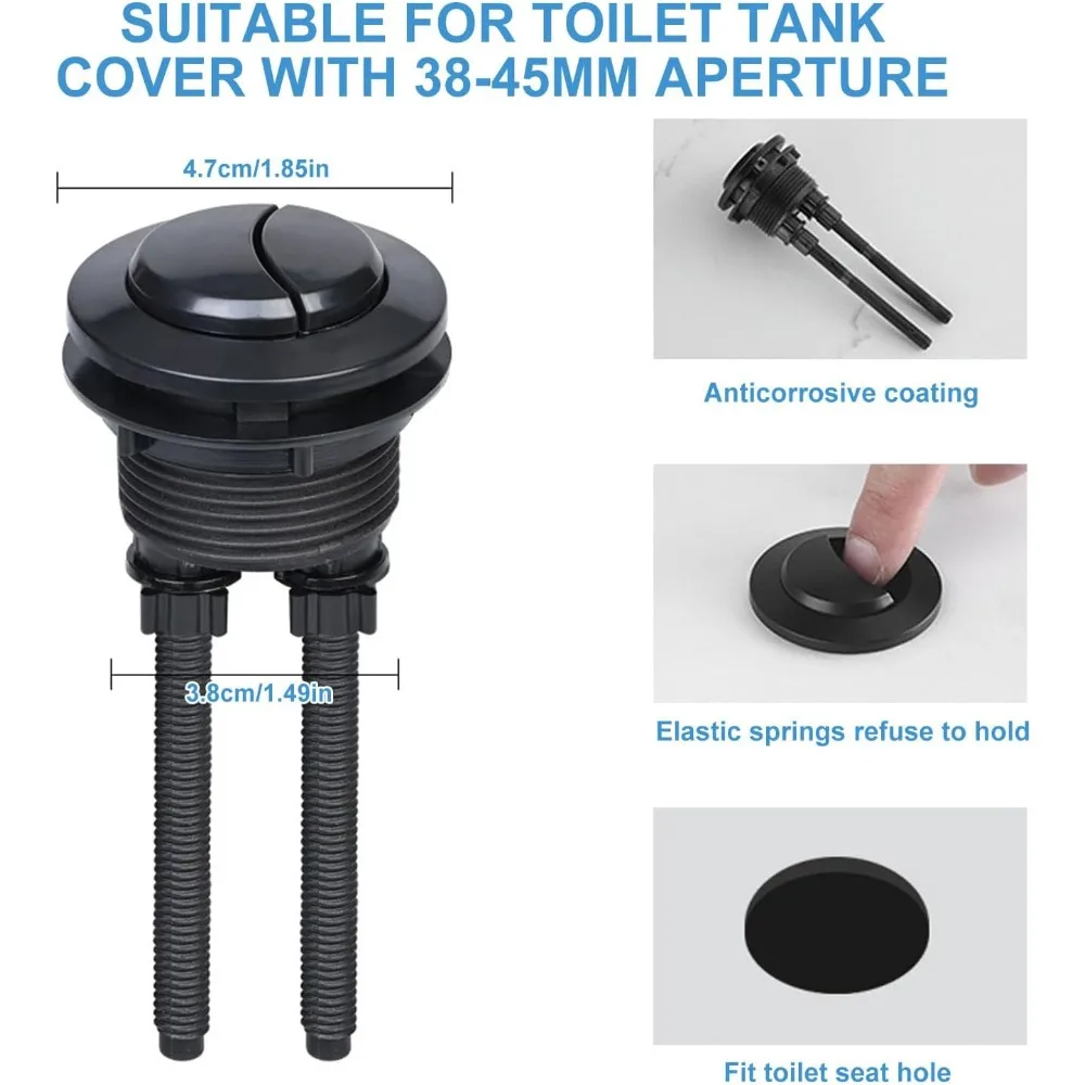 Комплект из 3 кнопок двойного смыва для унитаза, универсальный аксессуар для сливного бачка унитаза, для дома и ванной комнаты
Комплект из 3 кнопок двойного смыва для унитаза, универсальный аксессуар для сливного бачка унитаза, для дома и ванной комнаты