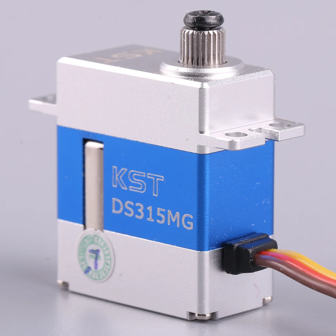 KST DS315MG Digital High Voltage Metal Servo 450L Slash Plate Strong Force Servo 215MG Upgrade
KST DS315MG Digital High Voltage Metal Servo 450L Slash Plate Strong Force Servo 215MG Upgrade