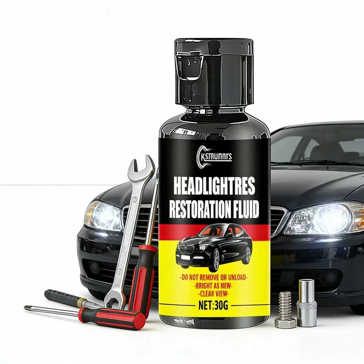 30G Headlight Restoration Fluid for BMW & Toyota - Ksmunnrs No-Disassembly Headlight Cleaner Bright As New Clear View Solution
30G Headlight Restoration Fluid for BMW & Toyota - Ksmunnrs No-Disassembly Headlight Cleaner Bright As New Clear View Solution