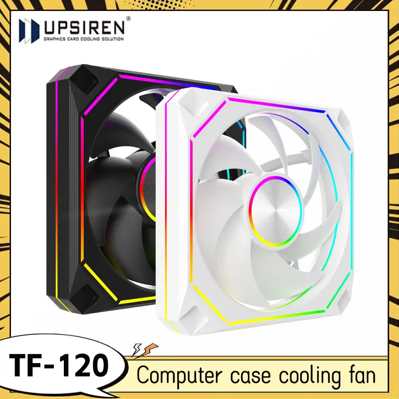 Вентилятор для корпуса компьютера UPSIREN TF-120, 12 см, ARGB, 4-контактный, PWM, тихий, 12 В, большой объем воздуха, 56.36 CFM, 800-2000 об/мин, высокопроизводительный
Вентилятор для корпуса компьютера UPSIREN TF-120, 12 см, ARGB, 4-контактный, PWM, тихий, 12 В, большой объем воздуха, 56.36 CFM, 800-2000 об/мин, высокопроизводительный