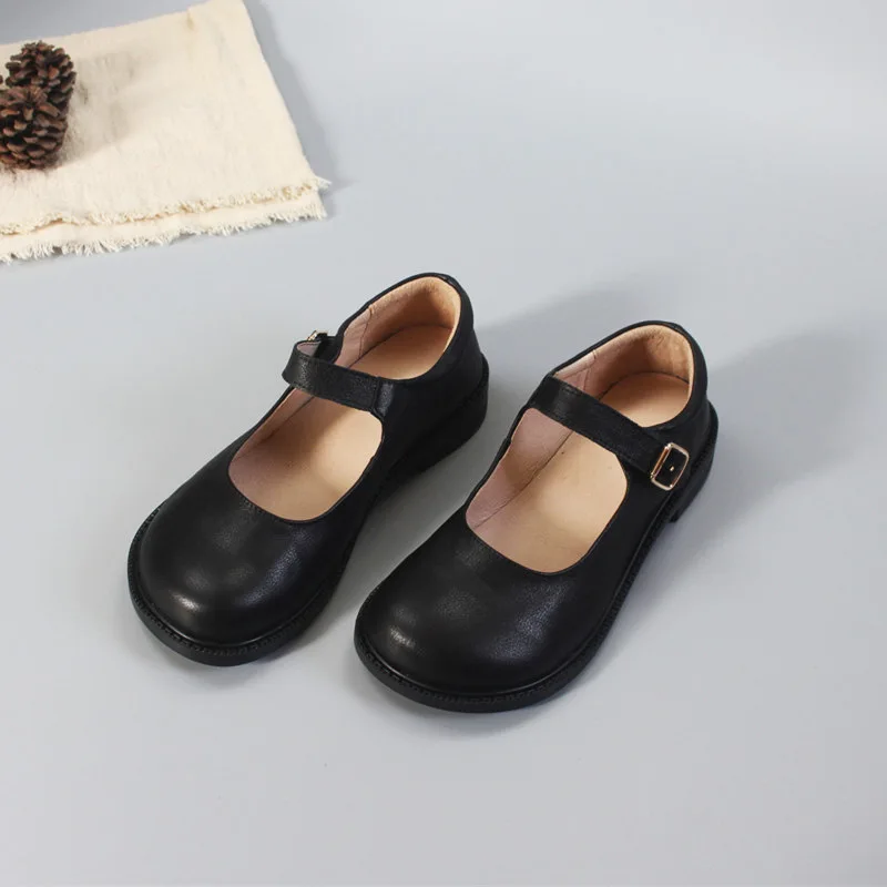 2026New Spring/Summer Handmade Women's Shoes: Forest Style, Artistic, Comfortable, Shallow Soft Sole Mary Jane Shoes in College
2026New Spring/Summer Handmade Women's Shoes: Forest Style, Artistic, Comfortable, Shallow Soft Sole Mary Jane Shoes in College