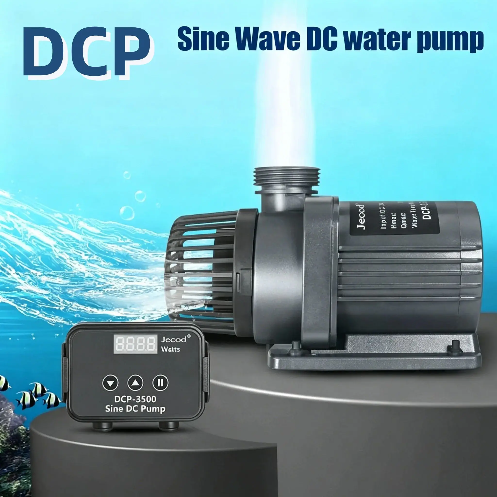 Jecod Jebao DCP DC Water Submersible Pump Quiet Energy Saving Amphibious Aquarium Water Pump For Freshwater Saltwater
Jecod Jebao DCP DC Water Submersible Pump Quiet Energy Saving Amphibious Aquarium Water Pump For Freshwater Saltwater