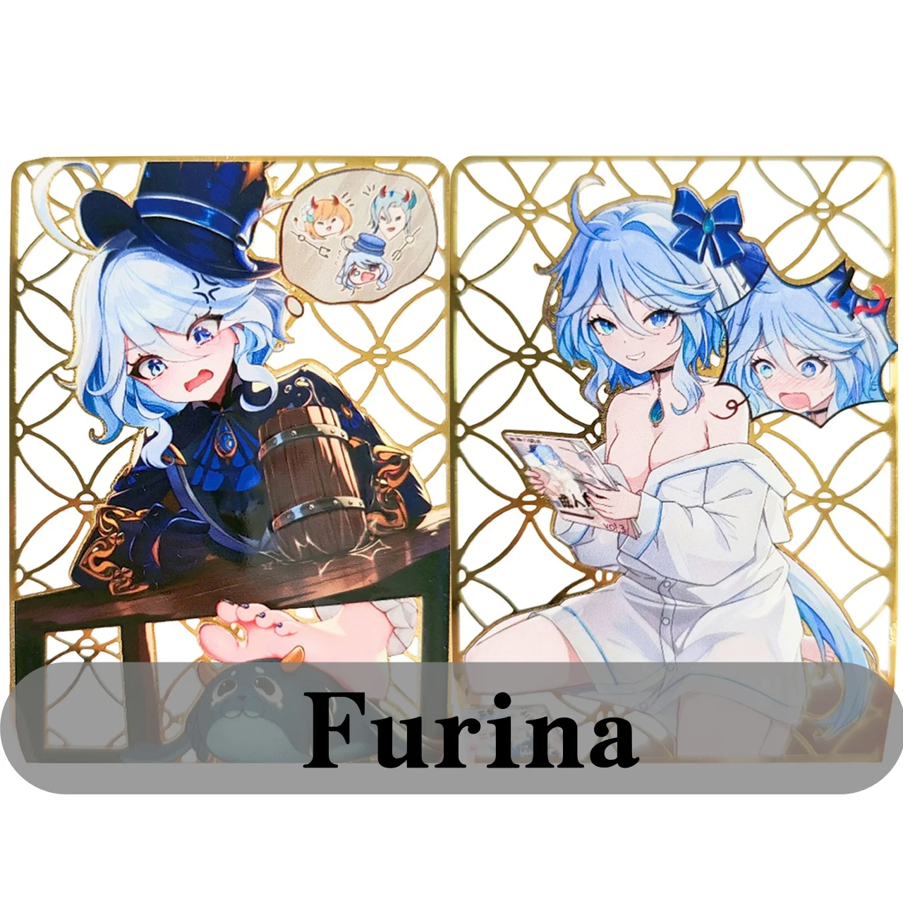 Металлическая коллекционная карта-закладка Genshin Impact: серия Фурина, 63x88 мм, аниме, мультфильм, игра, подарок для фанатов
Металлическая коллекционная карта-закладка Genshin Impact: серия Фурина, 63x88 мм, аниме, мультфильм, игра, подарок для фанатов