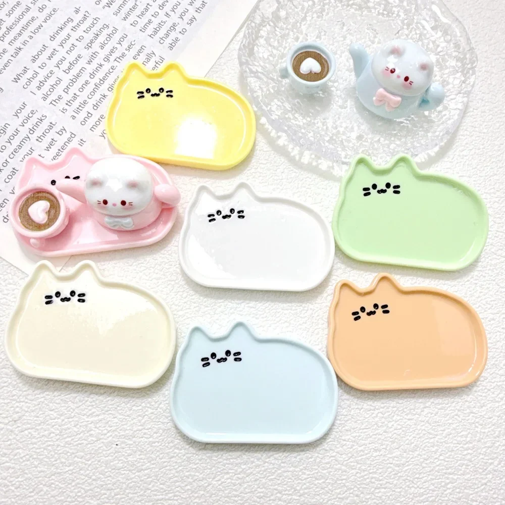Kawaii Mini Cartoon Cat Plate Resin Flatback Cabochon Charm for DIY Jewelry Making Phone Case Scrapbooking Decoration Supplies
Kawaii Mini Cartoon Cat Plate Resin Flatback Cabochon Charm for DIY Jewelry Making Phone Case Scrapbooking Decoration Supplies