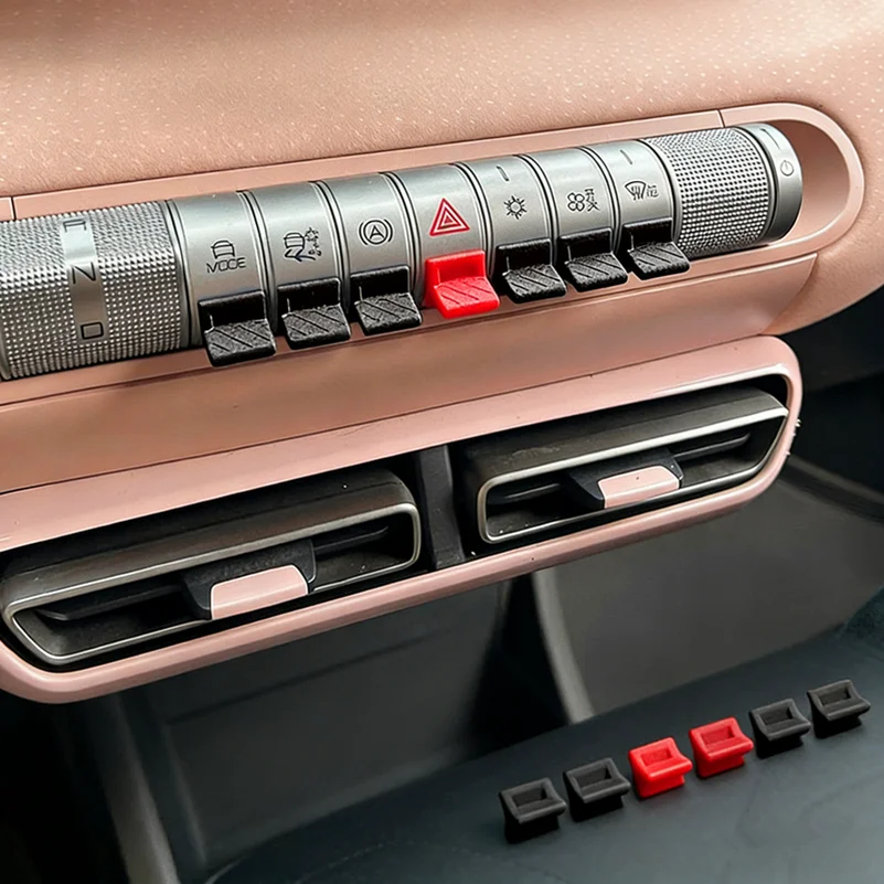 central control air conditioning buttons and paddles of BYD Haio and Haipu, as well as the aircraft-style button switches.
central control air conditioning buttons and paddles of BYD Haio and Haipu, as well as the aircraft-style button switches.