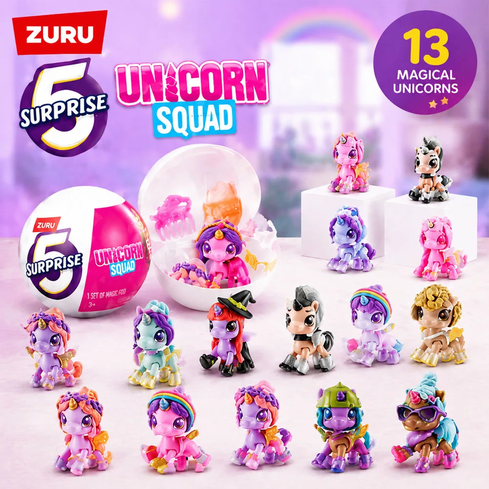 ZURU Mini Brands Blind Box Toys Unicorn Series 2 Surprise Blind Capsules Collectible Mini Toys Kids Unboxing Gift
ZURU Mini Brands Blind Box Toys Unicorn Series 2 Surprise Blind Capsules Collectible Mini Toys Kids Unboxing Gift