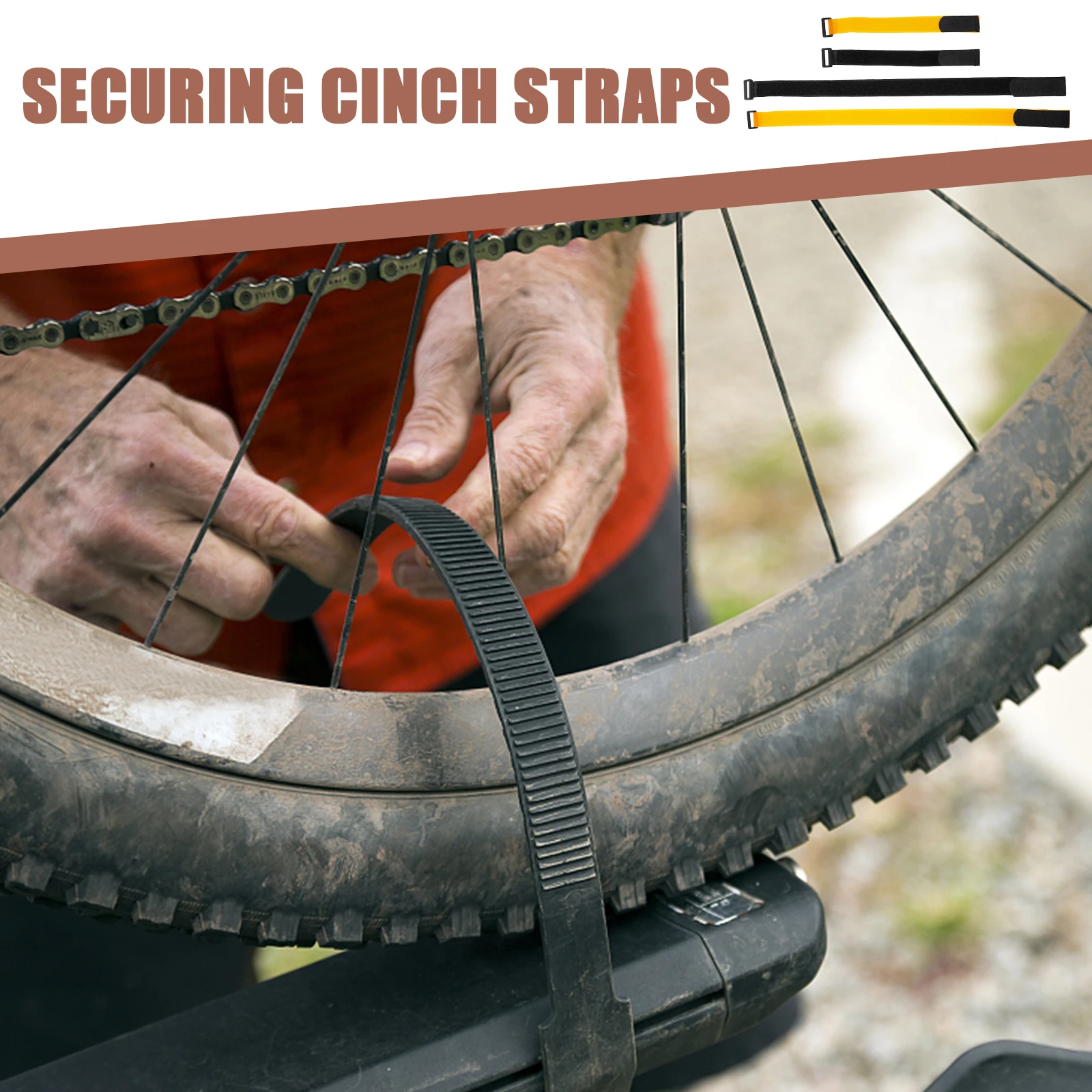 15pcs 25x600mm Wheel Strap Straps Bike Rack Wheel Stabilizer Securing Cinch Strap Reusable Durable Nylon
15pcs 25x600mm Wheel Strap Straps Bike Rack Wheel Stabilizer Securing Cinch Strap Reusable Durable Nylon