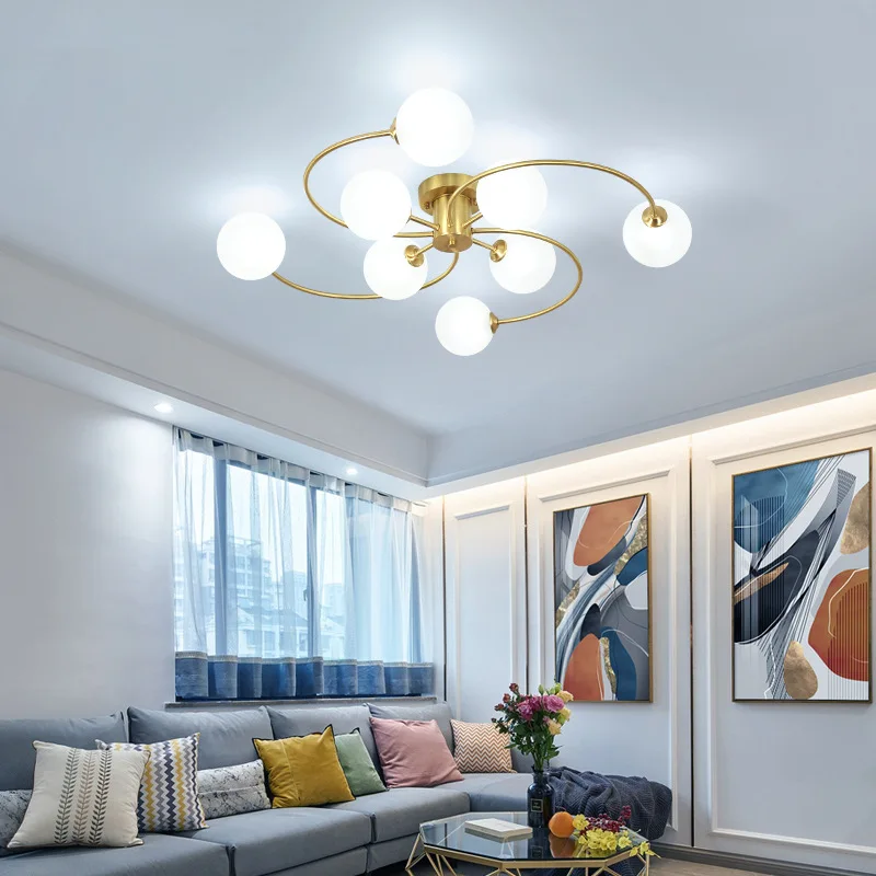 Nordic ceiling lamp, bedroom modern minimalist lamp, creative personality art, net red lighting, chandelier
Nordic ceiling lamp, bedroom modern minimalist lamp, creative personality art, net red lighting, chandelier