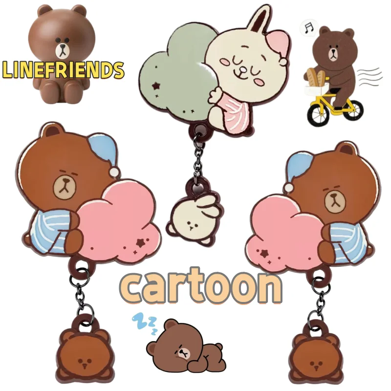New creative Brown Bear brooch,high appearance value and fashionable,cute cartoon clasp accessory, student backpack hanging gift
New creative Brown Bear brooch,high appearance value and fashionable,cute cartoon clasp accessory, student backpack hanging gift