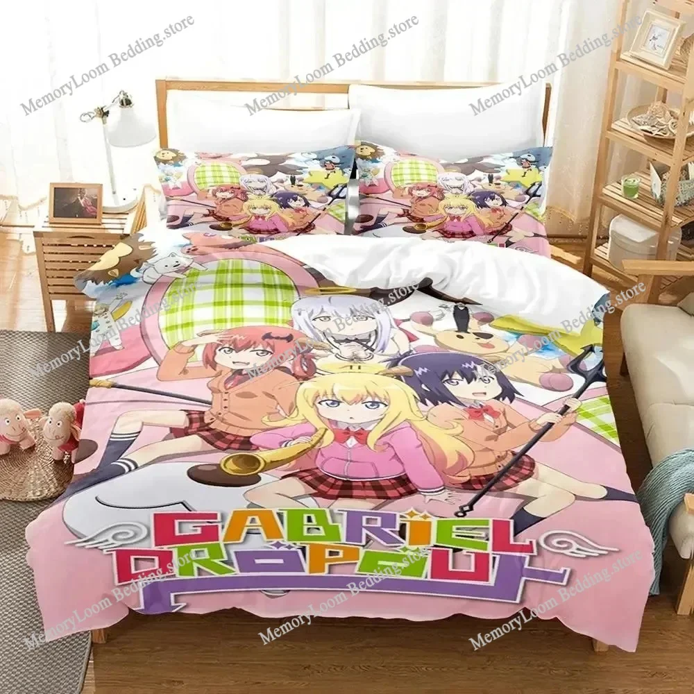 Anime Character Cute Gabriel Dropout Bedding Set Full/Queen/King Size Duvet Cover Pillowcase Kids Adult Soft Home Textile Set
Anime Character Cute Gabriel Dropout Bedding Set Full/Queen/King Size Duvet Cover Pillowcase Kids Adult Soft Home Textile Set