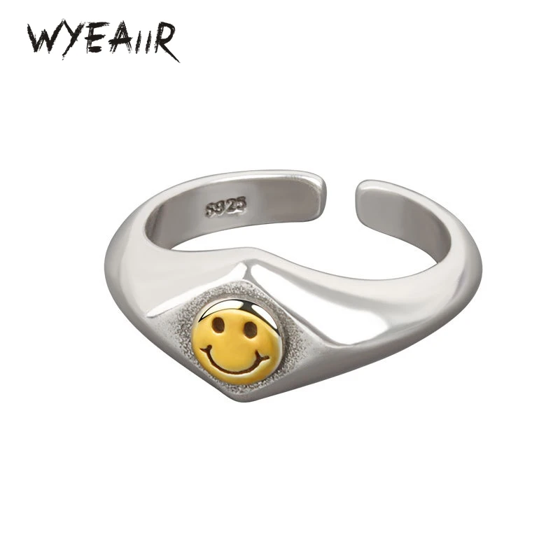 WYEAIIR Vintage Thai Silver Cute Geometric Rhombus 925 Sterling Silver Resizable Opening Ring For Women
WYEAIIR Vintage Thai Silver Cute Geometric Rhombus 925 Sterling Silver Resizable Opening Ring For Women