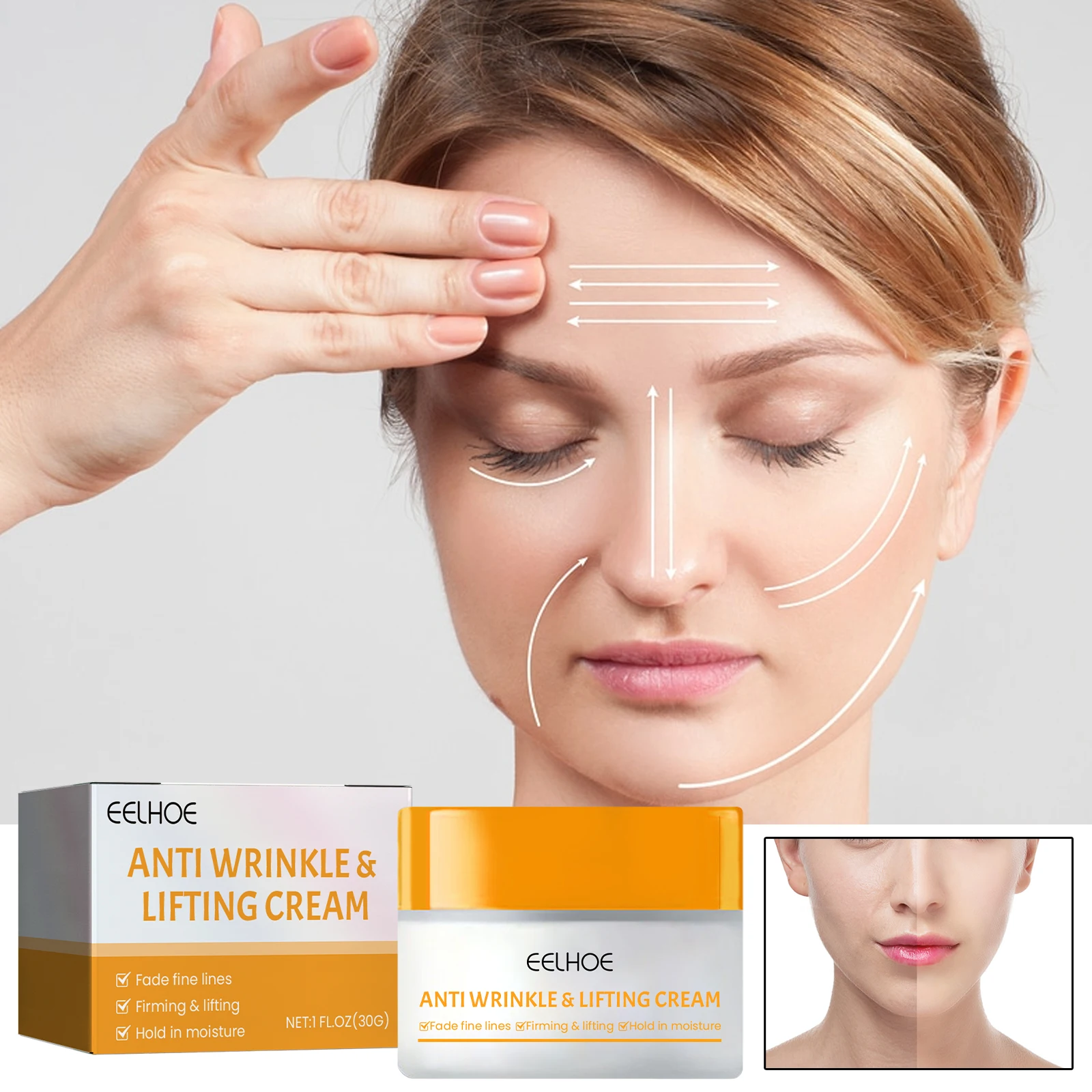 Anti Aging Cream Reduce Wrinkle Firming Lifting Whitening Pigmentation Dark Spots Removal Improve Dryness Fade Fine Line Cream
Anti Aging Cream Reduce Wrinkle Firming Lifting Whitening Pigmentation Dark Spots Removal Improve Dryness Fade Fine Line Cream