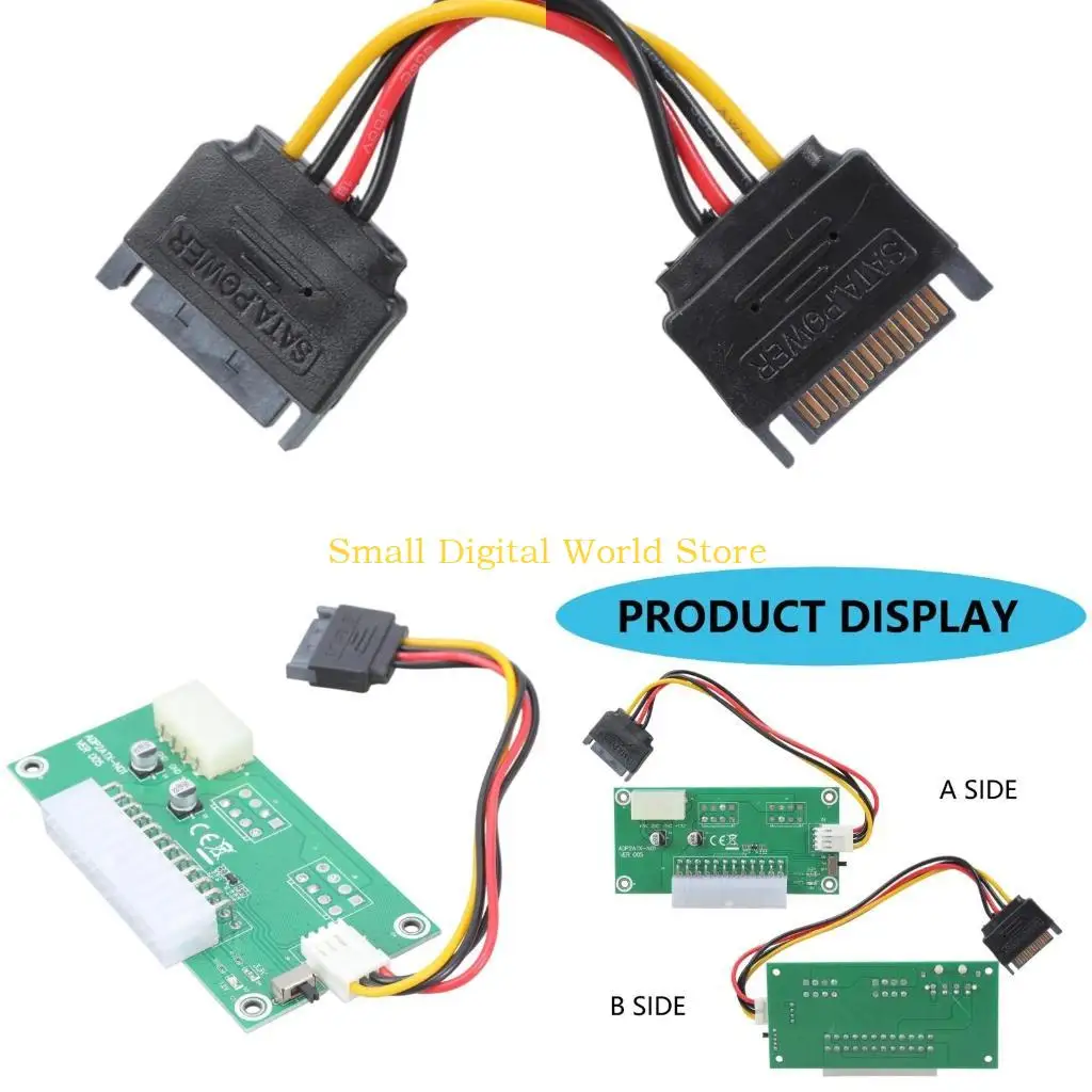 77UB Адаптер синхронизации с двумя блоками питания Add2PSU 24-контактный к 4-контактному стартеру синхронизации
77UB Адаптер синхронизации с двумя блоками питания Add2PSU 24-контактный к 4-контактному стартеру синхронизации
