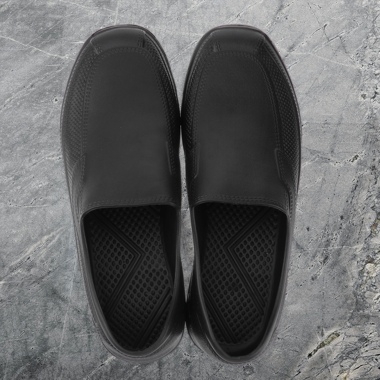 EVA Lightweight Oil-proof Shoes Black Chef Nurse Slip-resistant Sole Easy Clean Hand Wash Stylish Pure Color
EVA Lightweight Oil-proof Shoes Black Chef Nurse Slip-resistant Sole Easy Clean Hand Wash Stylish Pure Color