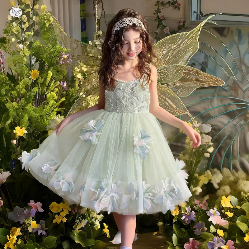 Girls' three-dimensional flower dress 2026 summer new item nail bead suspender gauze sweet princess fluffy skirt
Girls' three-dimensional flower dress 2026 summer new item nail bead suspender gauze sweet princess fluffy skirt