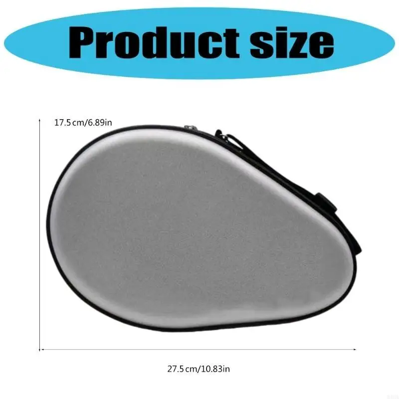 83CA Hard Table Tennis Rackets Storage Bag Zippers Handbag Table Tennis Accessory
83CA Hard Table Tennis Rackets Storage Bag Zippers Handbag Table Tennis Accessory
