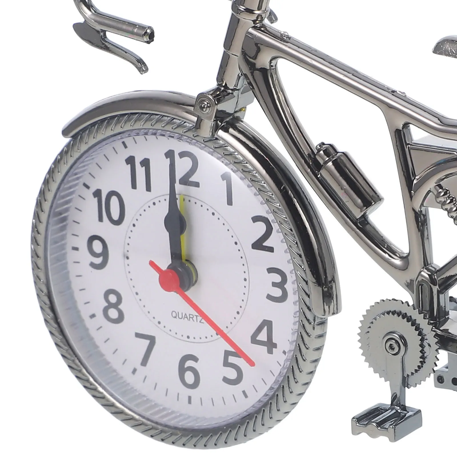Retro Bicycle Alarm Clock Vintage Style Desktop Clock with Clear Loud Alarm for Room Dorm Desk Decoration Home Accessory
Retro Bicycle Alarm Clock Vintage Style Desktop Clock with Clear Loud Alarm for Room Dorm Desk Decoration Home Accessory
