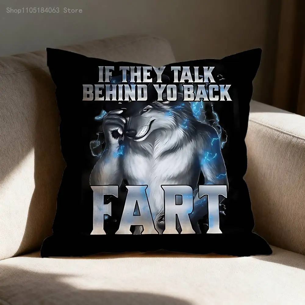 If They Talk Behind Your Back Fart Pillow Case Print Polyester Fiber 40X40 cm Home Sofa Throw Cushion Cover Decoration
If They Talk Behind Your Back Fart Pillow Case Print Polyester Fiber 40X40 cm Home Sofa Throw Cushion Cover Decoration
