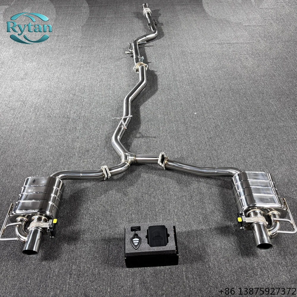 Rytan Valved 304 Stainless Steel Valvetronic Exhaust Pipe System Catback for W205 C200 E200 C260 C300 with OPF
Rytan Valved 304 Stainless Steel Valvetronic Exhaust Pipe System Catback for W205 C200 E200 C260 C300 with OPF