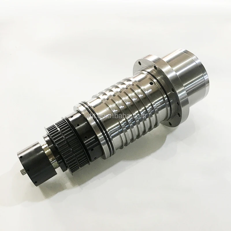 Through-Spindle Coolant BT30 6000rpm OD 90MM CTS Water Cooled CNC Belt Driven Spindle with Outer Water Channel
Through-Spindle Coolant BT30 6000rpm OD 90MM CTS Water Cooled CNC Belt Driven Spindle with Outer Water Channel