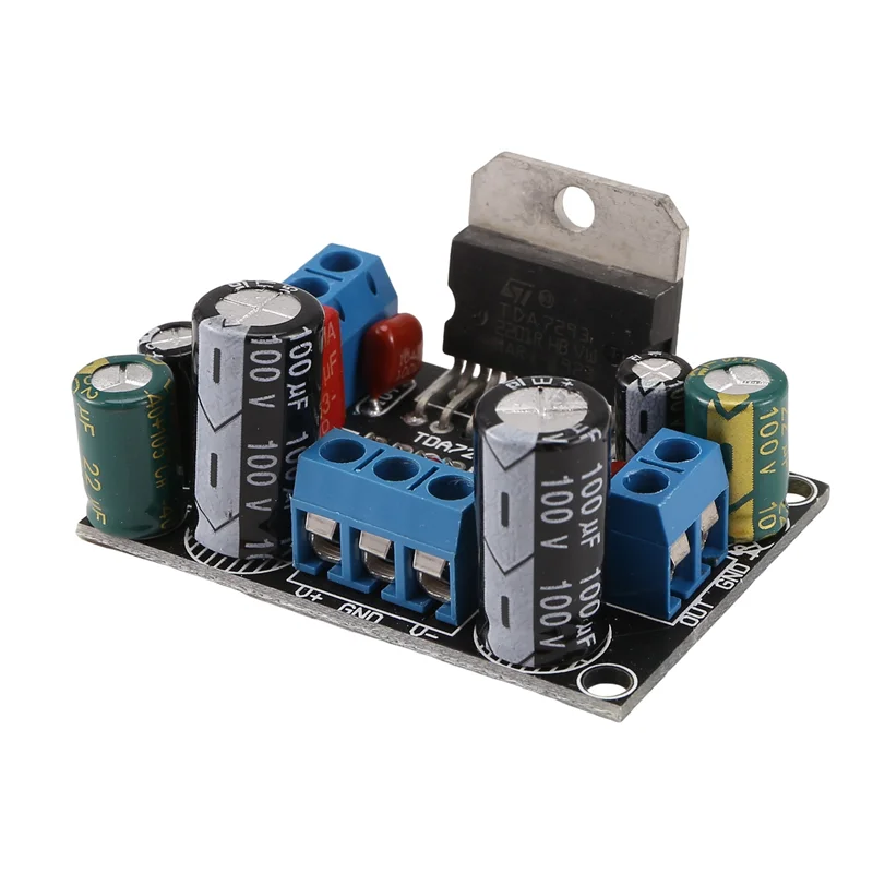 【Top Picks】TDA7294 Audio Amplifier Board Amplificador 85W Mono Power Amplifier Board BTL Amp Assembled Board
【Top Picks】TDA7294 Audio Amplifier Board Amplificador 85W Mono Power Amplifier Board BTL Amp Assembled Board