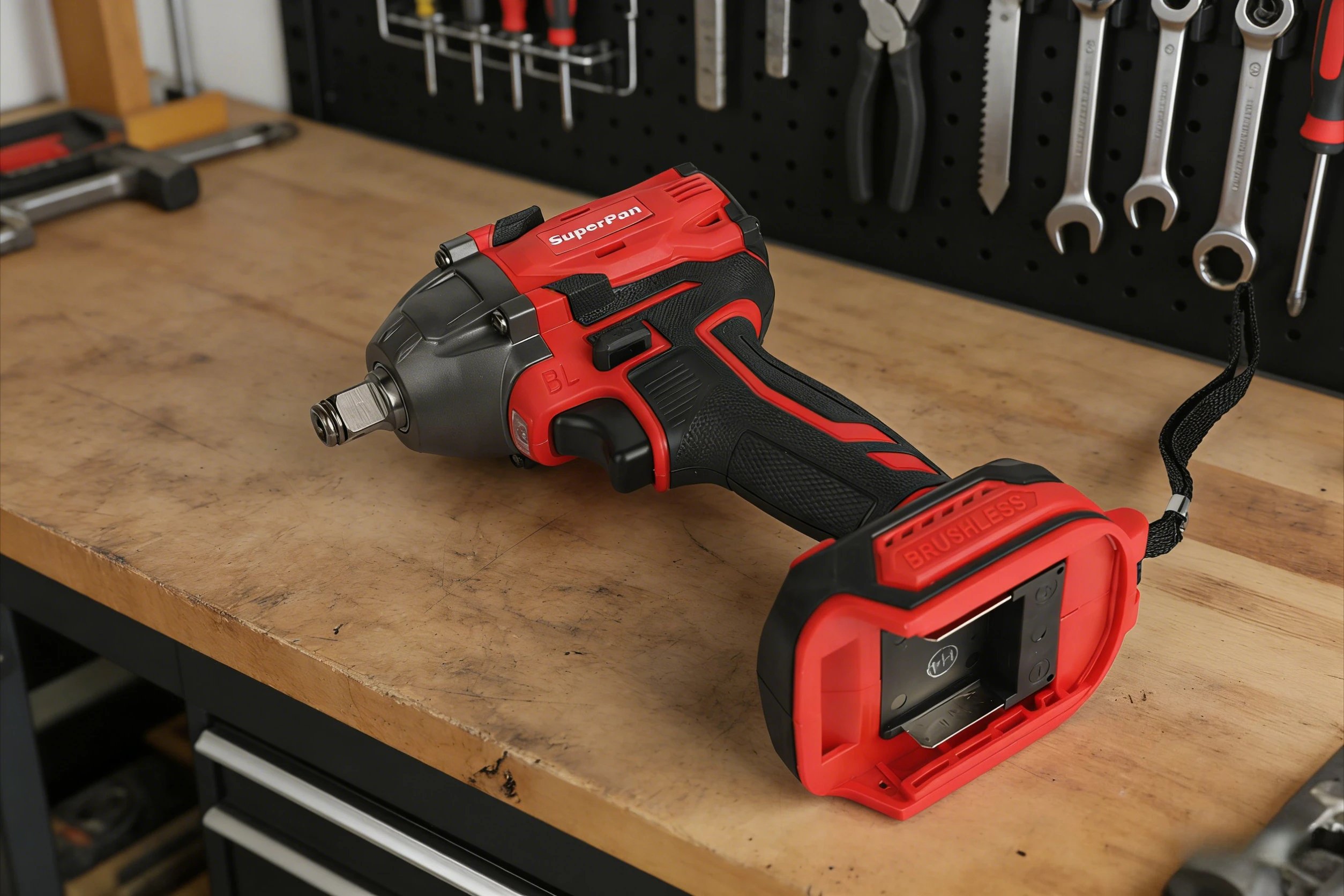 Woodworking scaffolder brushless electric wrench powerful impact electric wrench (excluding battery and power adapter)
Woodworking scaffolder brushless electric wrench powerful impact electric wrench (excluding battery and power adapter)
