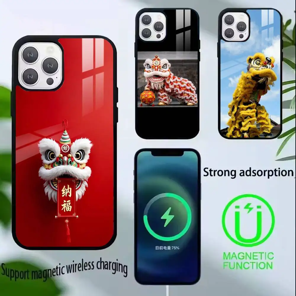 Chinese lion dance Phone Case For iPhone17,16,15,14,13,12,11 Plus,Pro Compatible with magnetic wireless charging
Chinese lion dance Phone Case For iPhone17,16,15,14,13,12,11 Plus,Pro Compatible with magnetic wireless charging