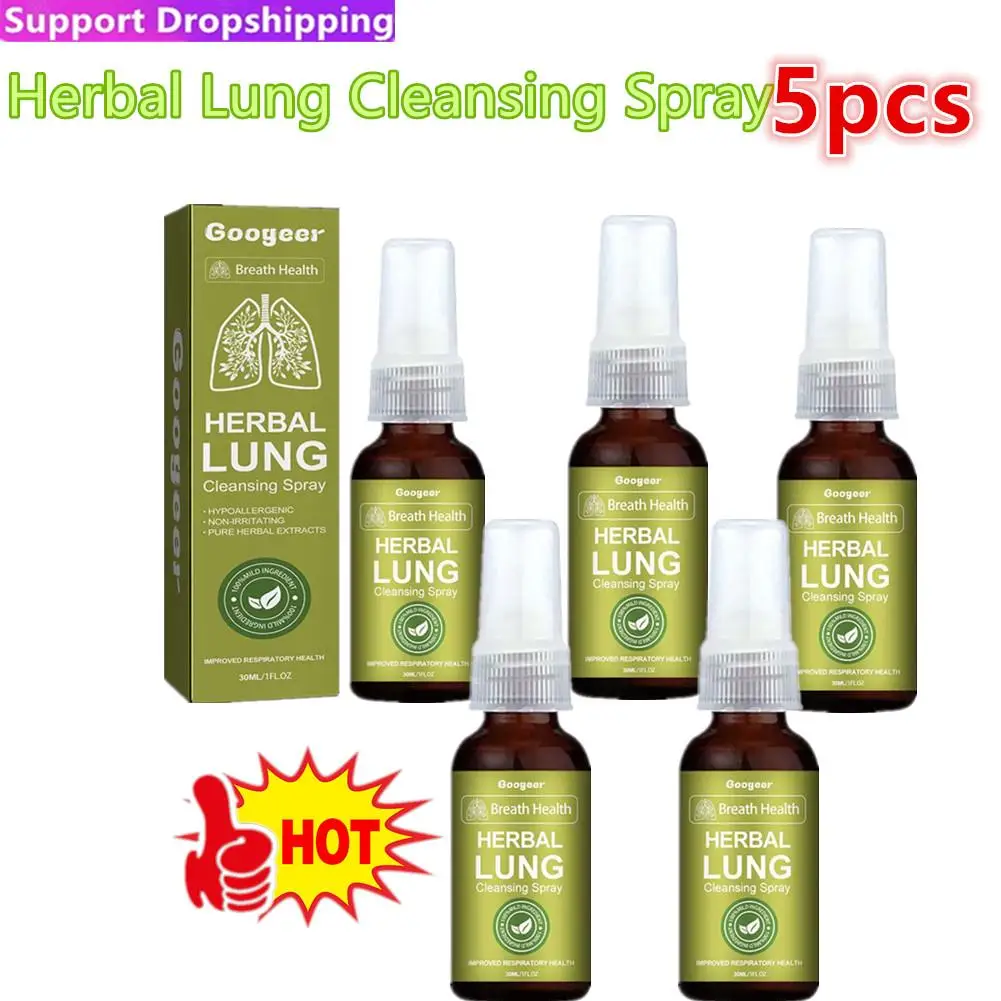 5x 30ml Lung Herbal Cleanser Spray Smokers Clear Nasal Mist Anti Snoring Congestion Relieves Solution Clear Dry Throat Breath
5x 30ml Lung Herbal Cleanser Spray Smokers Clear Nasal Mist Anti Snoring Congestion Relieves Solution Clear Dry Throat Breath