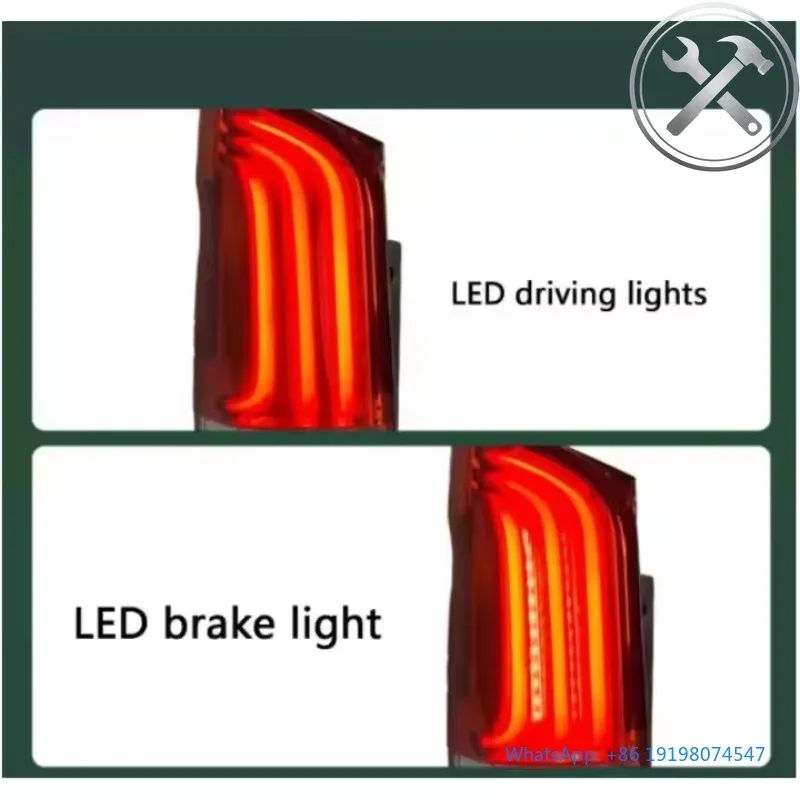 Compact Van W447 V260 2016‑2021 Horse‑Style Dynamic Full LED Taillights Assembly Plug‑and‑Play 6000K Waterproof Auto Parts
Compact Van W447 V260 2016‑2021 Horse‑Style Dynamic Full LED Taillights Assembly Plug‑and‑Play 6000K Waterproof Auto Parts